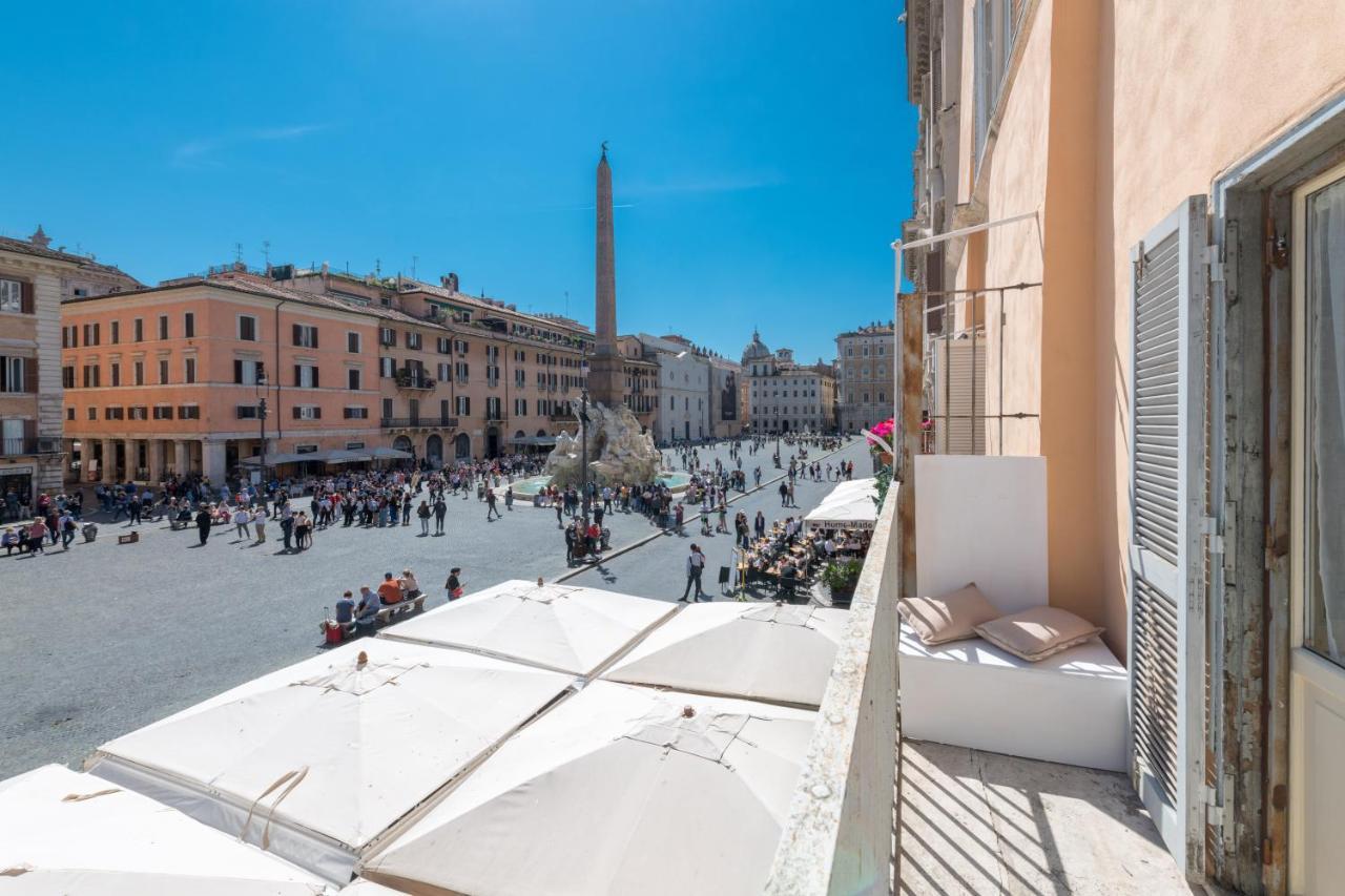 New! Amazing Piazza Navona View Rom