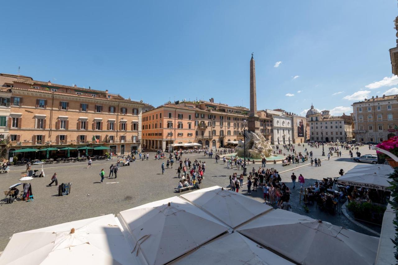 New! Amazing Piazza Navona View Rom